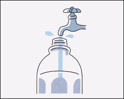 最後に中を軽くすすいで、水切りをしてください。